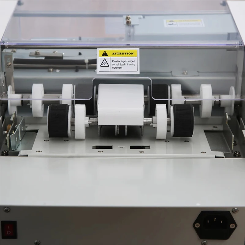 A4 Paper Trimmer Business Card Cutting Machine WD-ACA4 Automatic Low, Medium and High Speed Cutting Machine AC 90-260V
