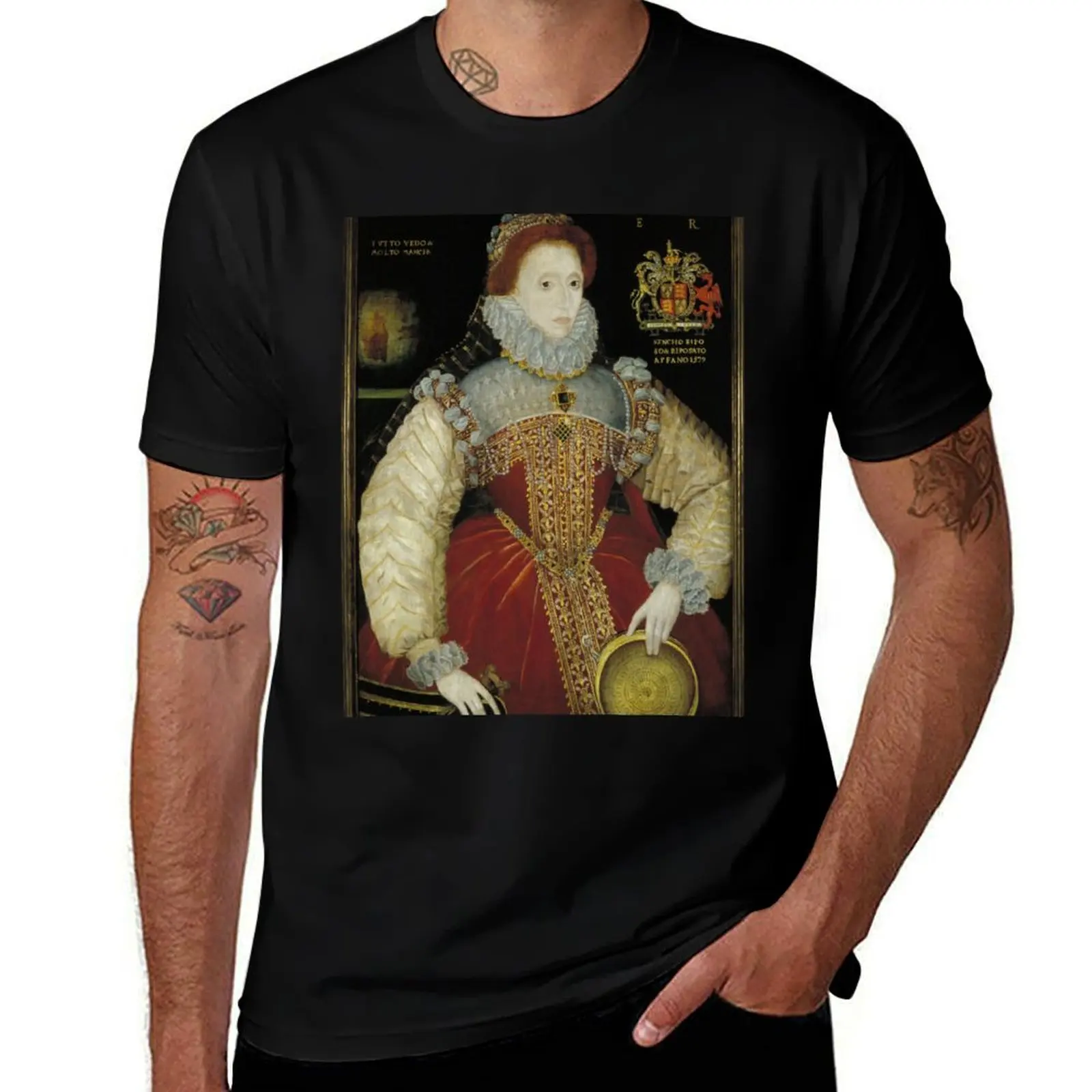 

Queen Elizabeth I T-Shirt vintage t shirts new edition football t shirt shirts men