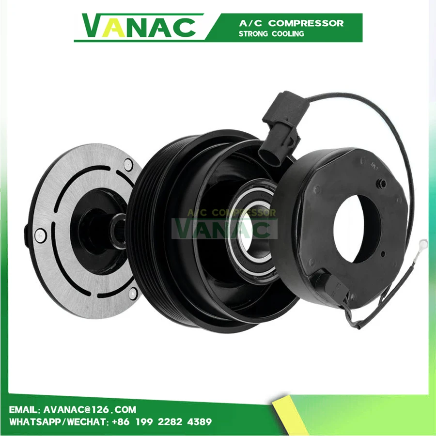 10PA15C AC Compressor clutch for HYUNDAI TUCSON KIA SPORTAGE SPECTRA SPECTRA5 97701-2D700 97701-2F100 16040-23200 97701-2E400