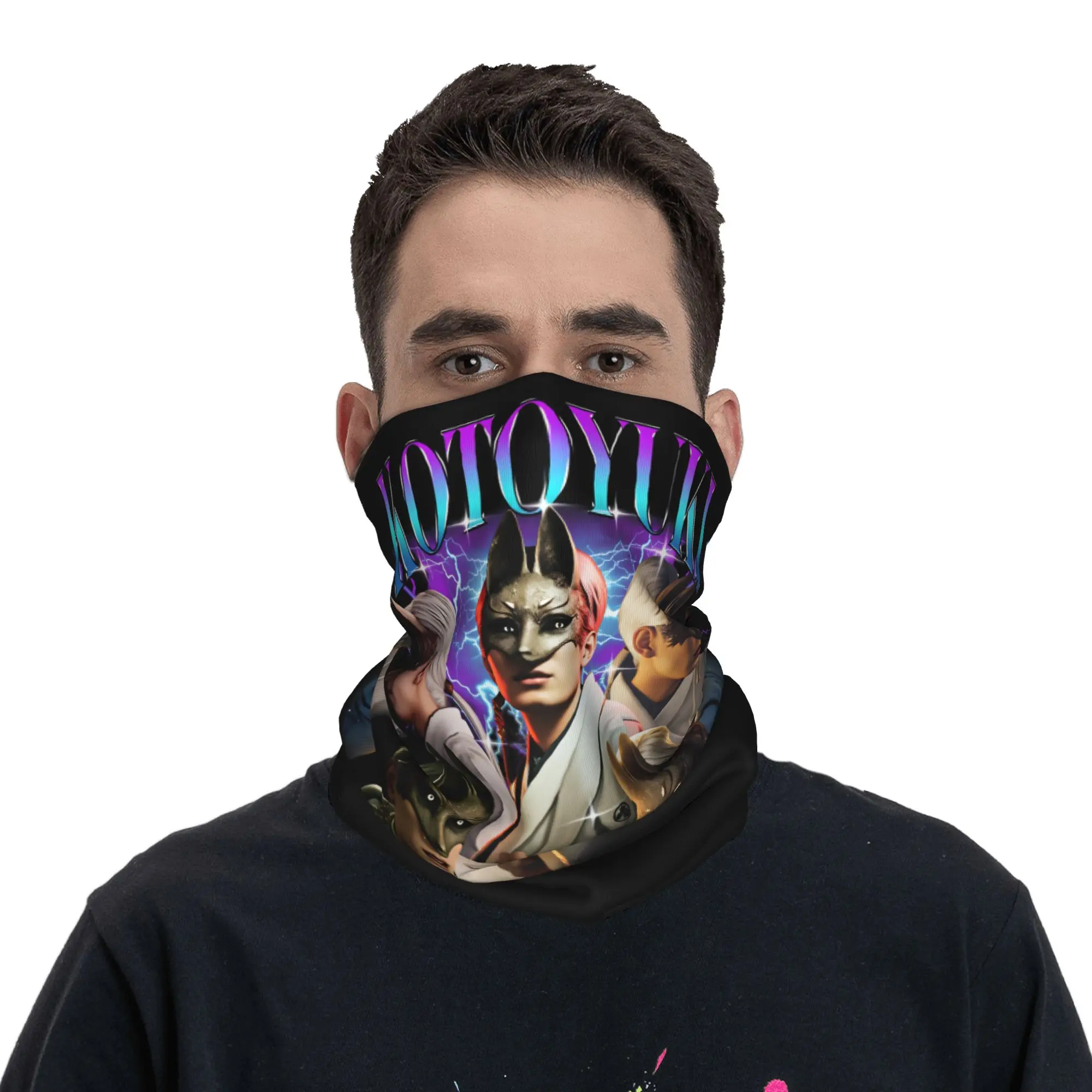 Silent Hill F Horror Game Bandana Neck Cover Printed  Face Scarf Multi-use Headwear Running for Men Women Adult All Season
