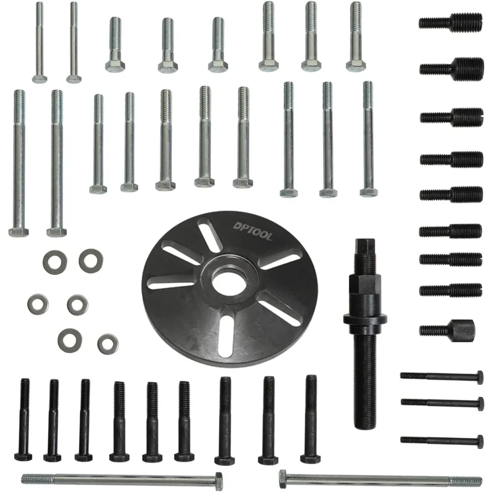 مجموعة أدوات إزالة وتثبيت الموازن التوافقي ومزيل دولاب الموازنة وإزالة بكرة العمود المرفقي عجلة القيادة - تخفيضات كبيرة