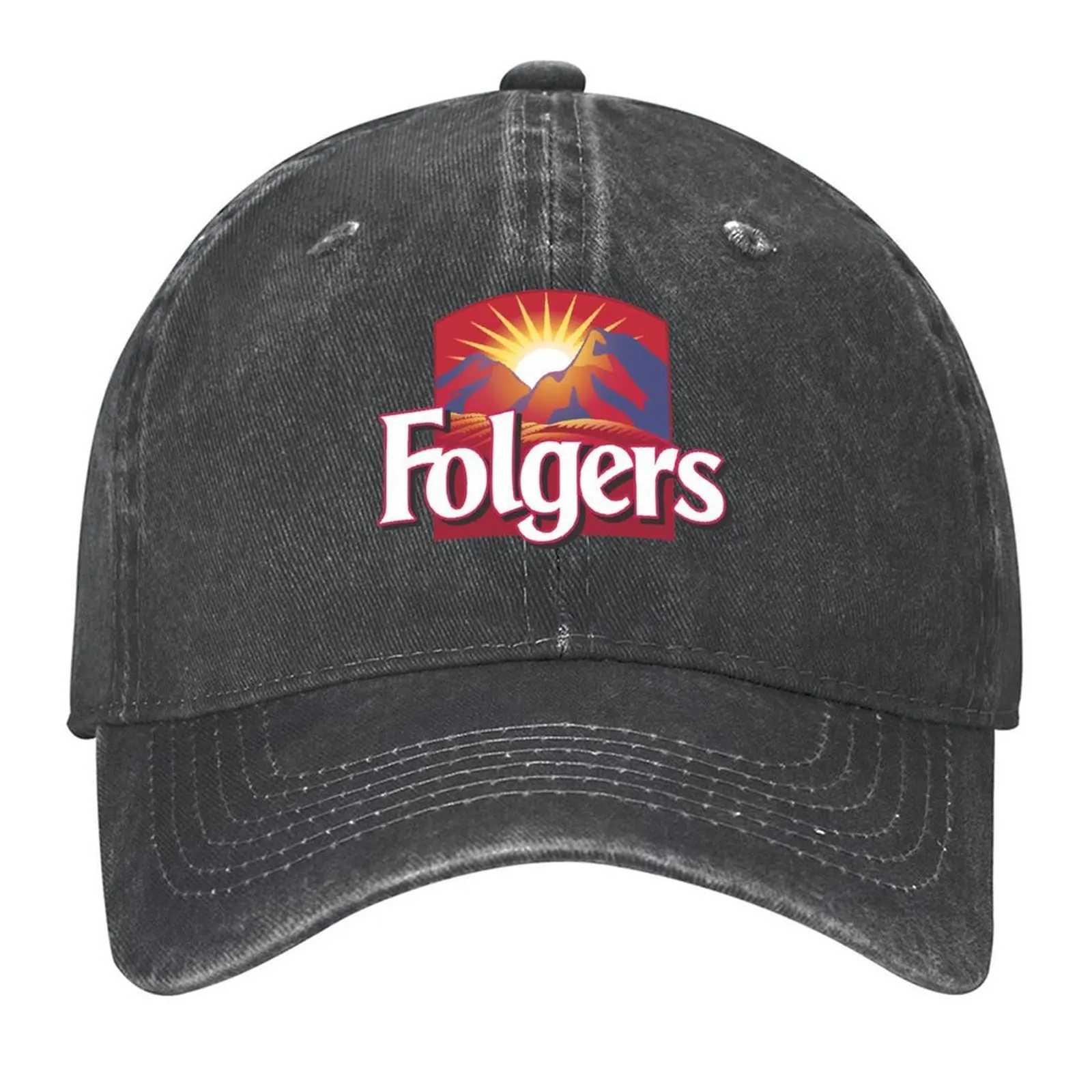 

FOLGERS COFFEE Baseball Cap derby hat sailor cap for men Luxury man cap Snap Back Hat Woman Men's