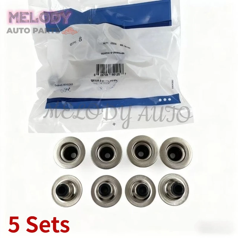 

5Sets 12565836 642688 71741072 Valve Stem Oil Seals 8PCS/Set For Chevrolet Vectra Captiva For Opel Insignia A