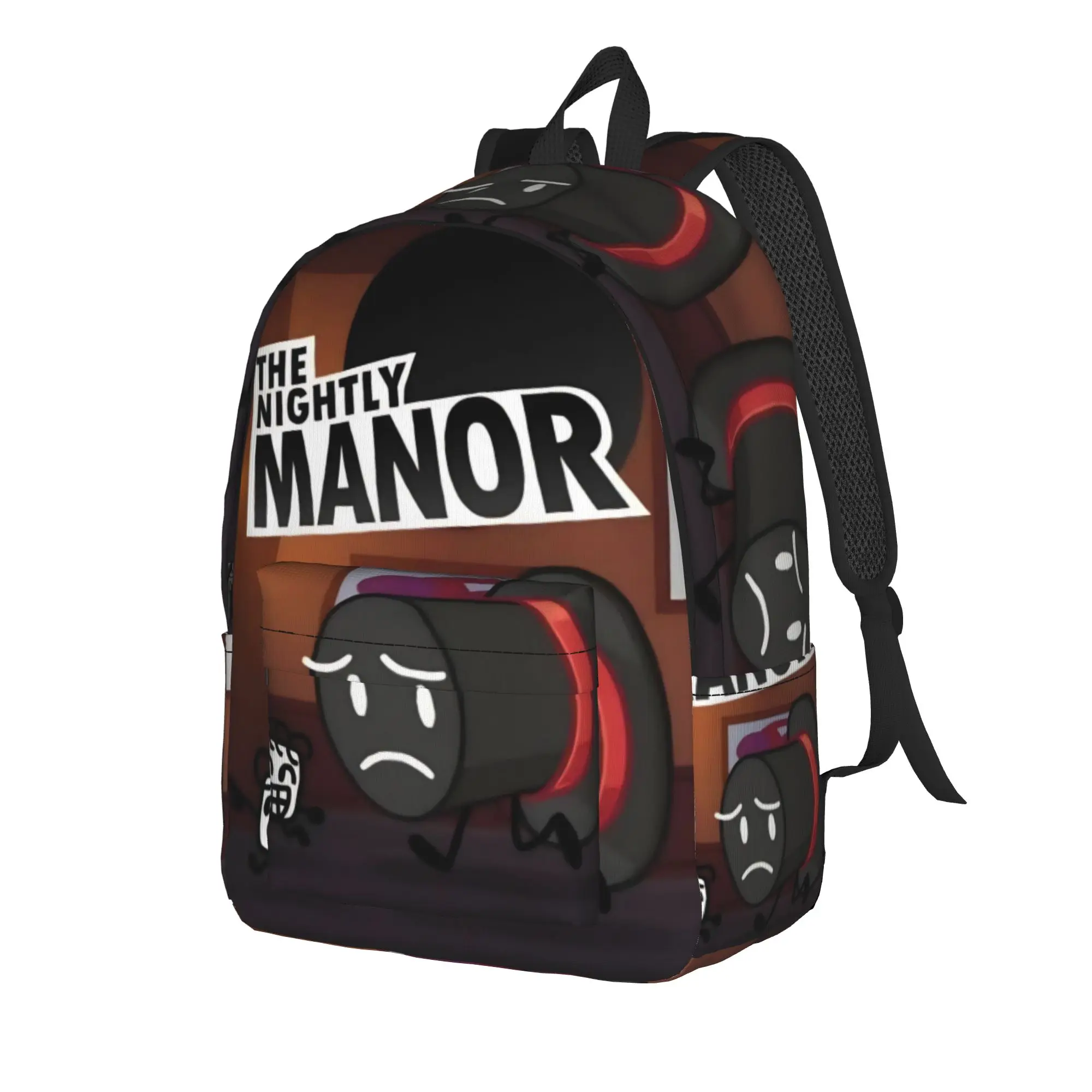 The Nightly Manor Fashion Backpack Outdoor Student Work  Daypack for Men Women Laptop Canvas Bags