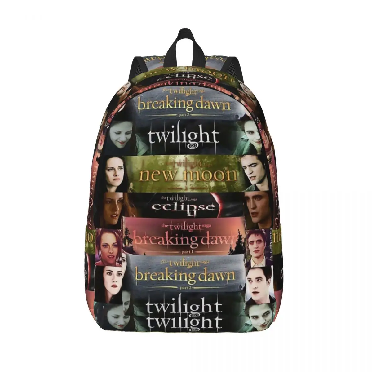 

Рюкзак из фильма «Сумеречная сага» для дошкольников, учеников начальной школы, сумка для книг для мальчиков и девочек, детский рюкзак с карманом