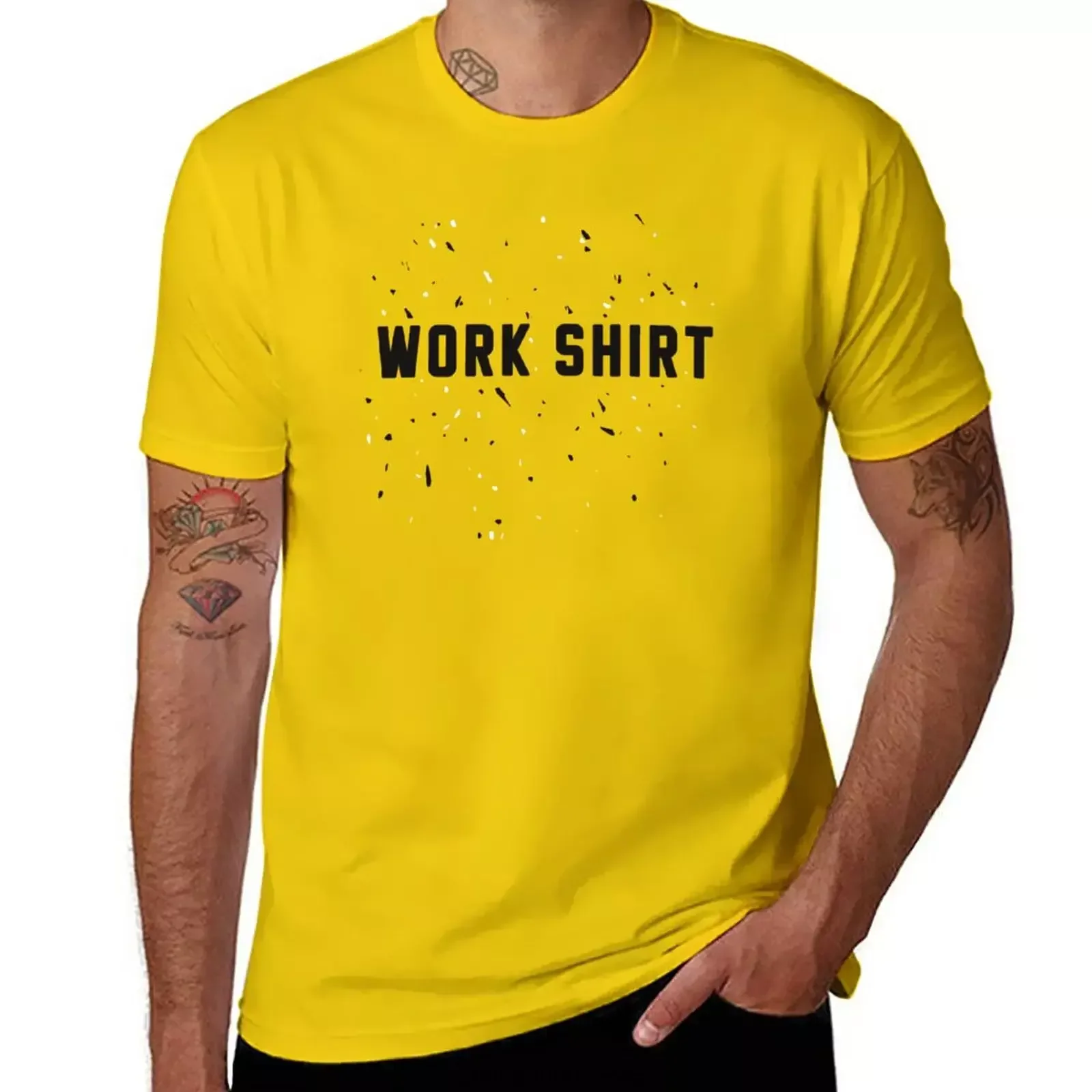 Work Shirt Peacemaker T-Shirt quick-drying tees funnys men clothing