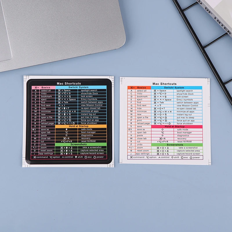 2 stücke Windows/Wort Referenz Tastatur Computer Short cut Aufkleber Aufkleber für schnelle Referenz Tastatur Anleitung