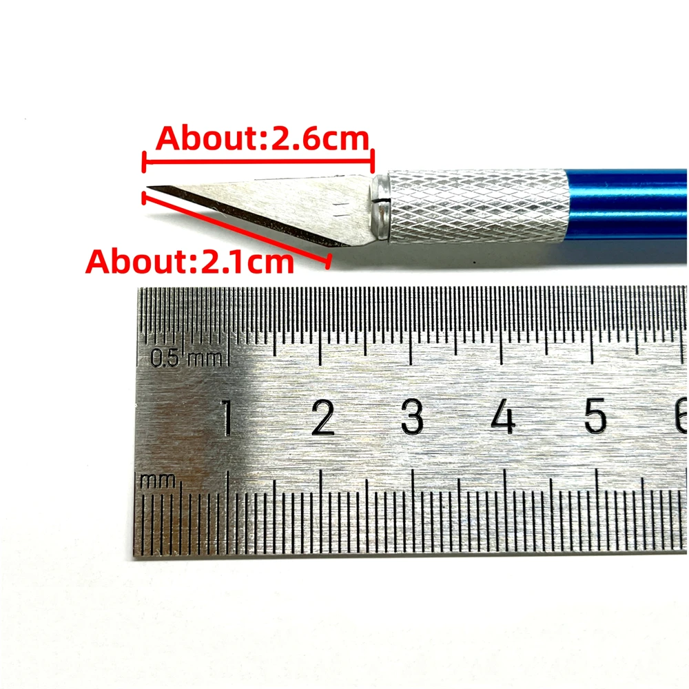 Kit di strumenti per coltelli da bisturi per intaglio in metallo lame antiscivolo incisione coltelli artigianali per cellulare PCB strumenti manuali