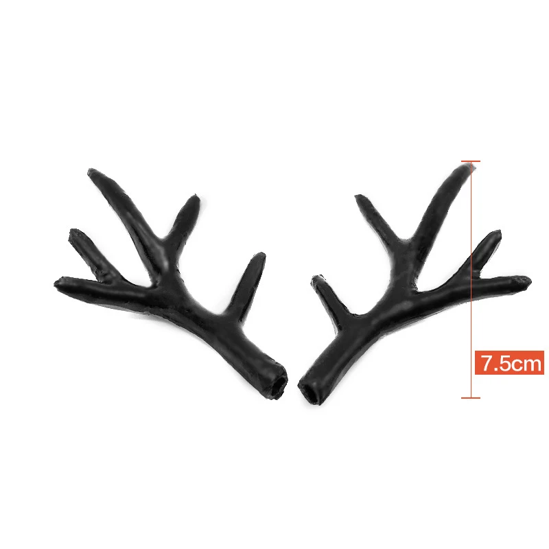 Christmas Reindeer Antlers Simulation Deer Horn Handcraft Cosplay Headband Horn Artificial Christmas Decor Party Cosplay