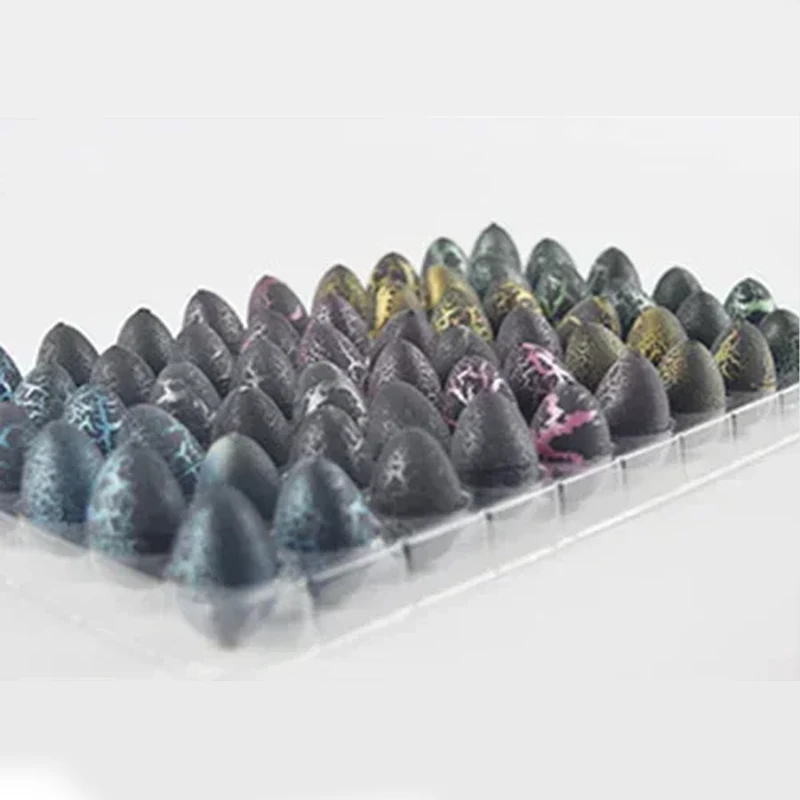 1PCS 3D Gedrukt Crystal Dragon Glow-in-the-Dark Gelede Draak & Grow Ei Nieuwigheid Decoratie speelgoed Educatief Speelgoed voor Kid Gift