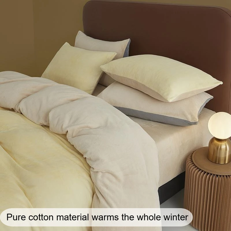 Multi Color Pure Cotton Pillowcase with Zipper Design Breathable and Skin Friendly Pillowcase Bedding Without Pillow Core 1/2pcs