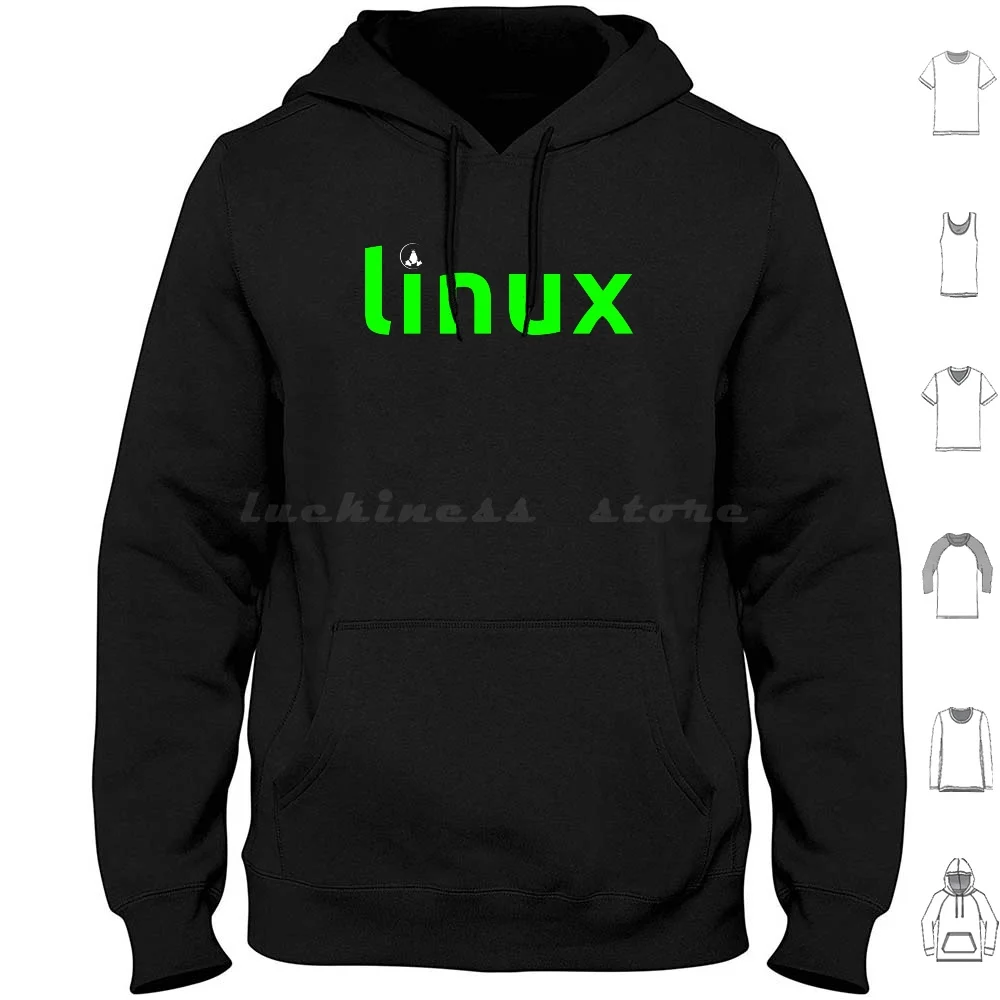 Linux Shirt-Linux T-Shirt Hoodie cotton Long Sleeve Linux Debian Unix Linux Mint Kali Linux Security Mint Ubuntu Geek