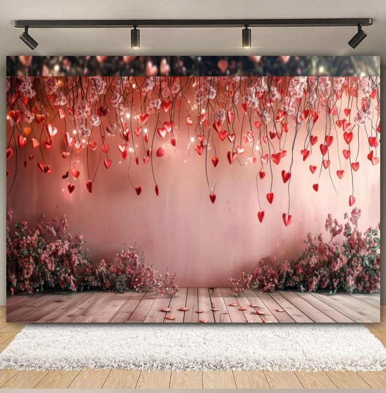 Wedding Party Backdrops For Photography Abstract Flower Arch Wall Interior Wedding Portrait Background Decor Photo Studio Props