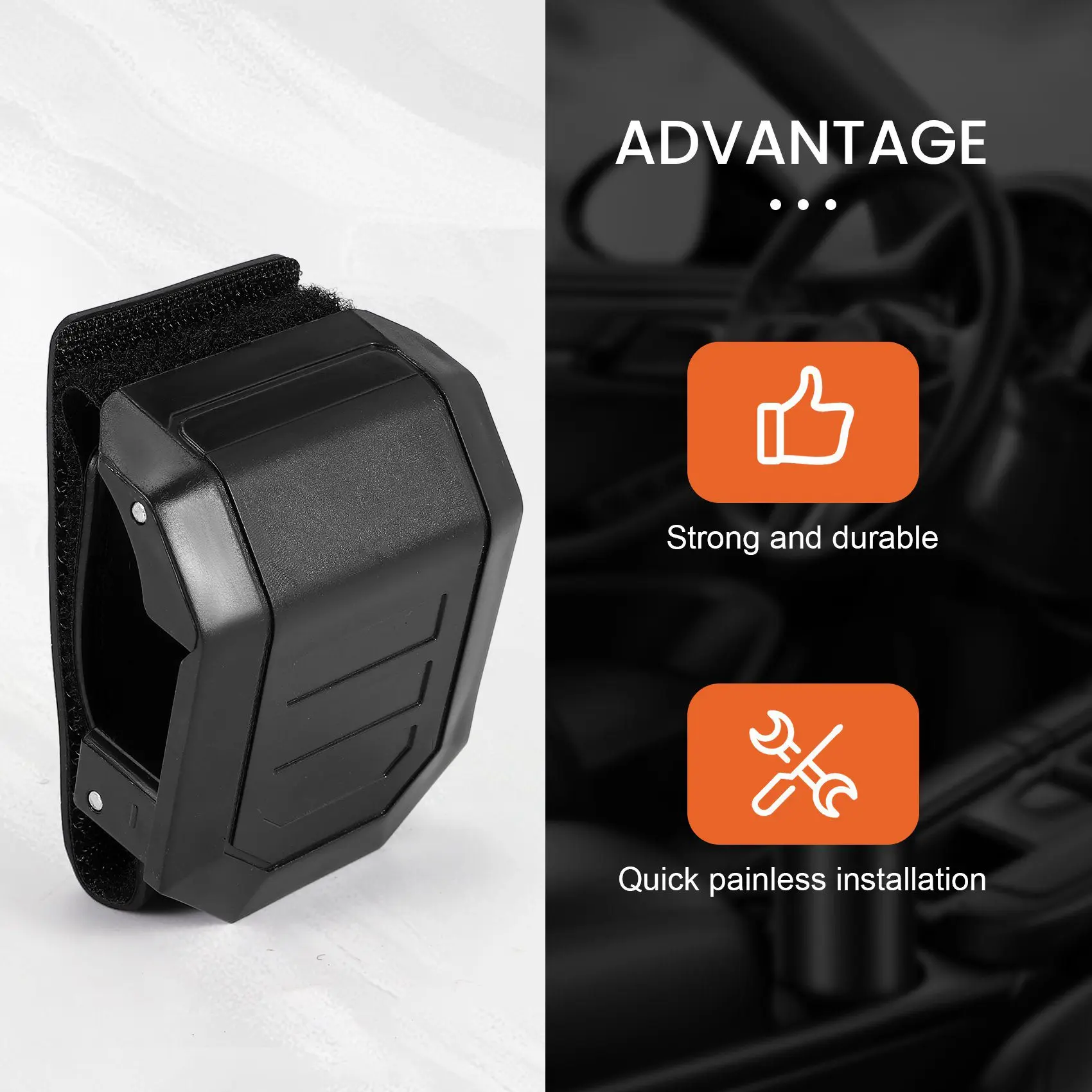 A02Q-Windshield Mount Clamps Straps Kit Windshield Brackets Clips For ATV / UTV Polaris Ranger RZR Can Am Maverick X3