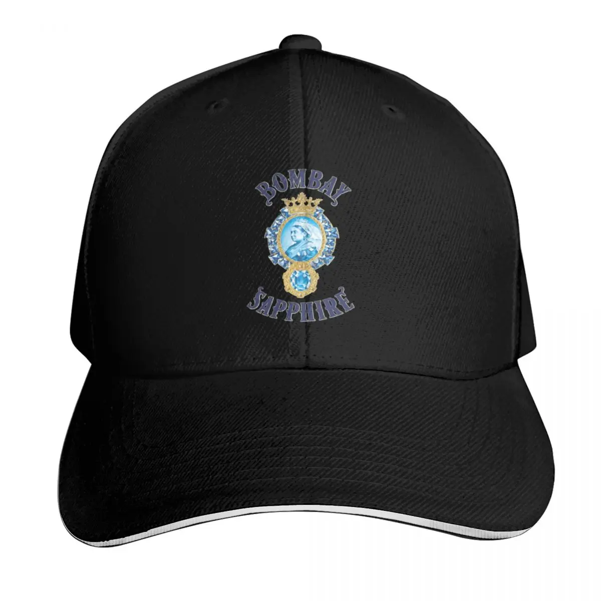 Gorra de béisbol Bombay Sapphire, gorra de talla grande, gorra snapback, gorra táctica militar estilo streetwear, gorras para mujer, gorras para hombre 2026