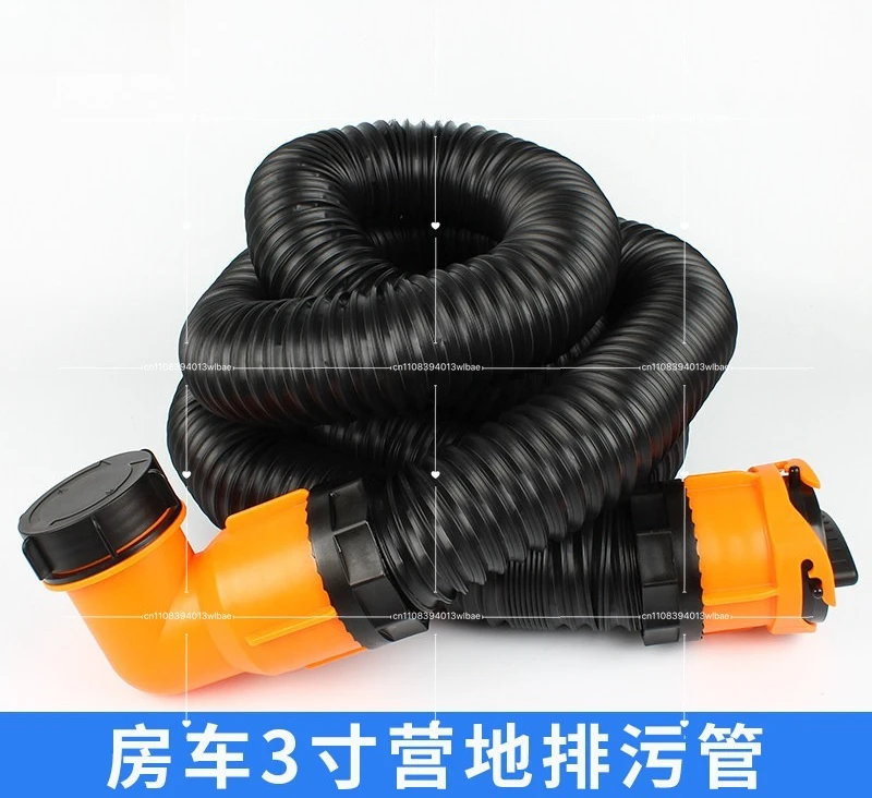 Modification Accessories,  Camp Sewage Pipe Drain Pipe 3 Inches