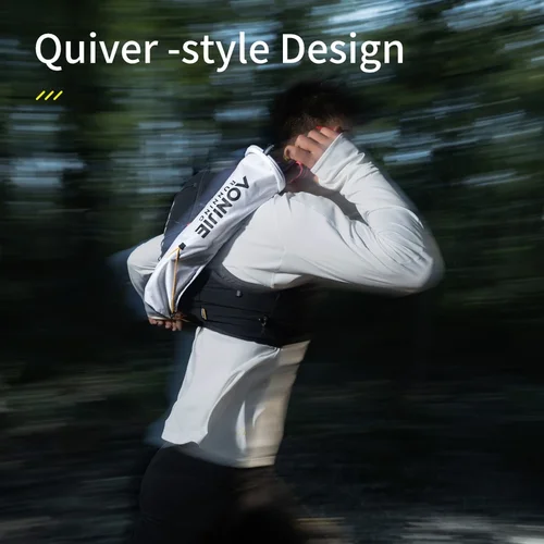 Imagen 2 del producto AONIJIE E4433 Bolsa de aljaba para bastón de trekking apta para modelo C9116, bolsa de hidratación, bolsa de almacenamiento para bastones de senderismo