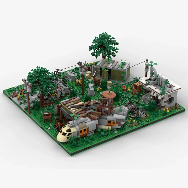 ภาพยนตร์ยอดนิยมรุ่น Moc อาคารอิฐ Apocalypse World Diorama เทคโนโลยี Modular Blocks ของขวัญของเล่นคริสต์มาส DIY ชุดประกอบ