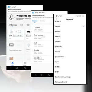 TOPVICO TUYA Notfallpanikknopf WiFi für ältere Alarm SOS Wireless Armband Pager Taktanruf Anruf Senior Herbst Alarm 10 Hauptverkaufskalltaste - №5