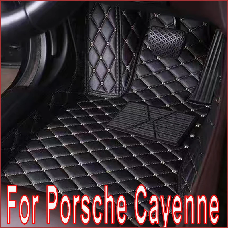 Car floor mats for Porsche Cayenne 2006 2007 2008 2009 2010( Low match) Custom auto foot Pads automobile