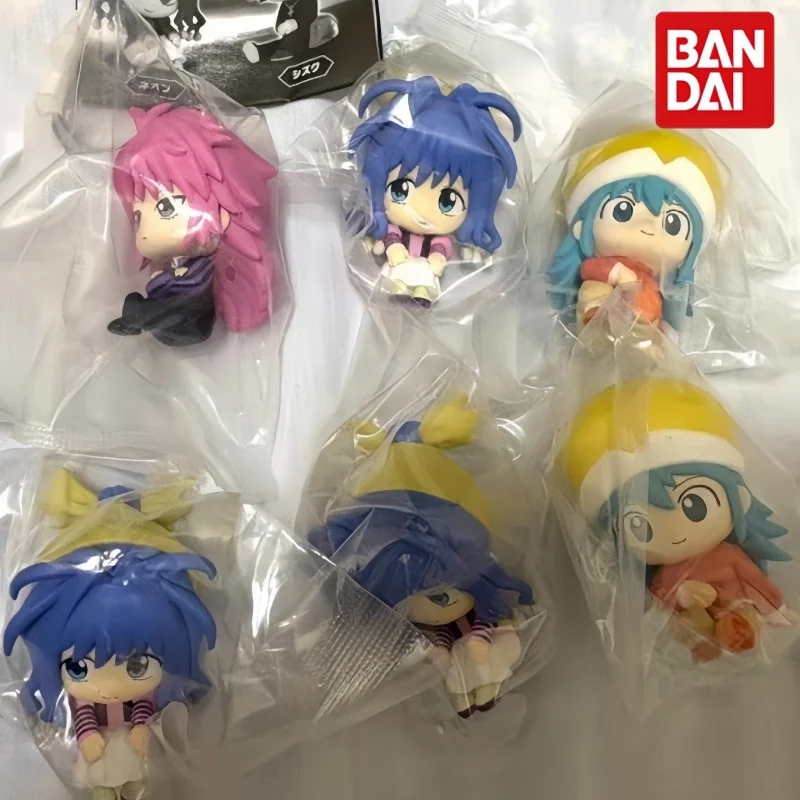 

Bandai Original Gashapon HUNTER×HUNTER Sitting Position Figurine Ornament Female Team Characters Anime Collectible Model Gift