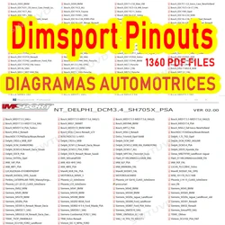 1360Pcs Pinout DIM//SPORT ECU GUIDE TUNING + Definitions Ecuhelp File ECU ENGINE WORKING PARAMETERS Remap Bosch/EDC16 17 ME.