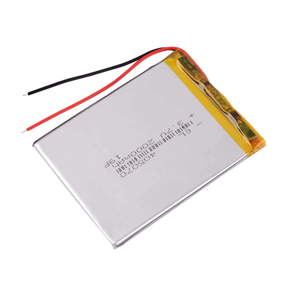 Termistore a 3 fili CE+Rohs 405070   3,7 V 2000 mAH 385070   Batteria ricaricabile ai polimeri di litio agli ioni di litio 405068   Batterie