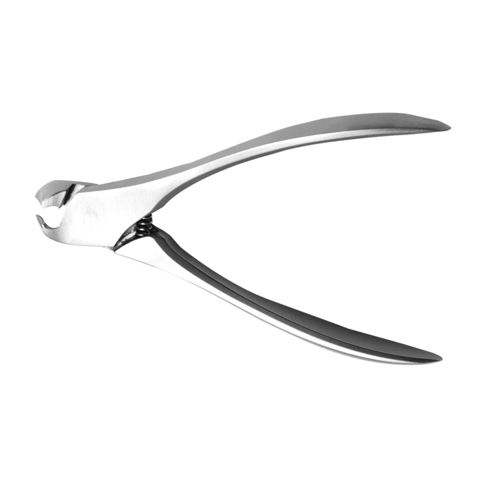 

1 шт., машинка для стрижки ногтей из нержавеющей стали, эргономичный дизайн для толстых вросших ногтей на ногах, домашний салон, инструмент для педикюра, маникюра, ногтей