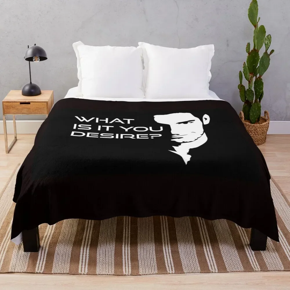 What is it you desire ? - Lucifer Morningstar Throw Blanket for babies Large Sofa Quilt Blankets