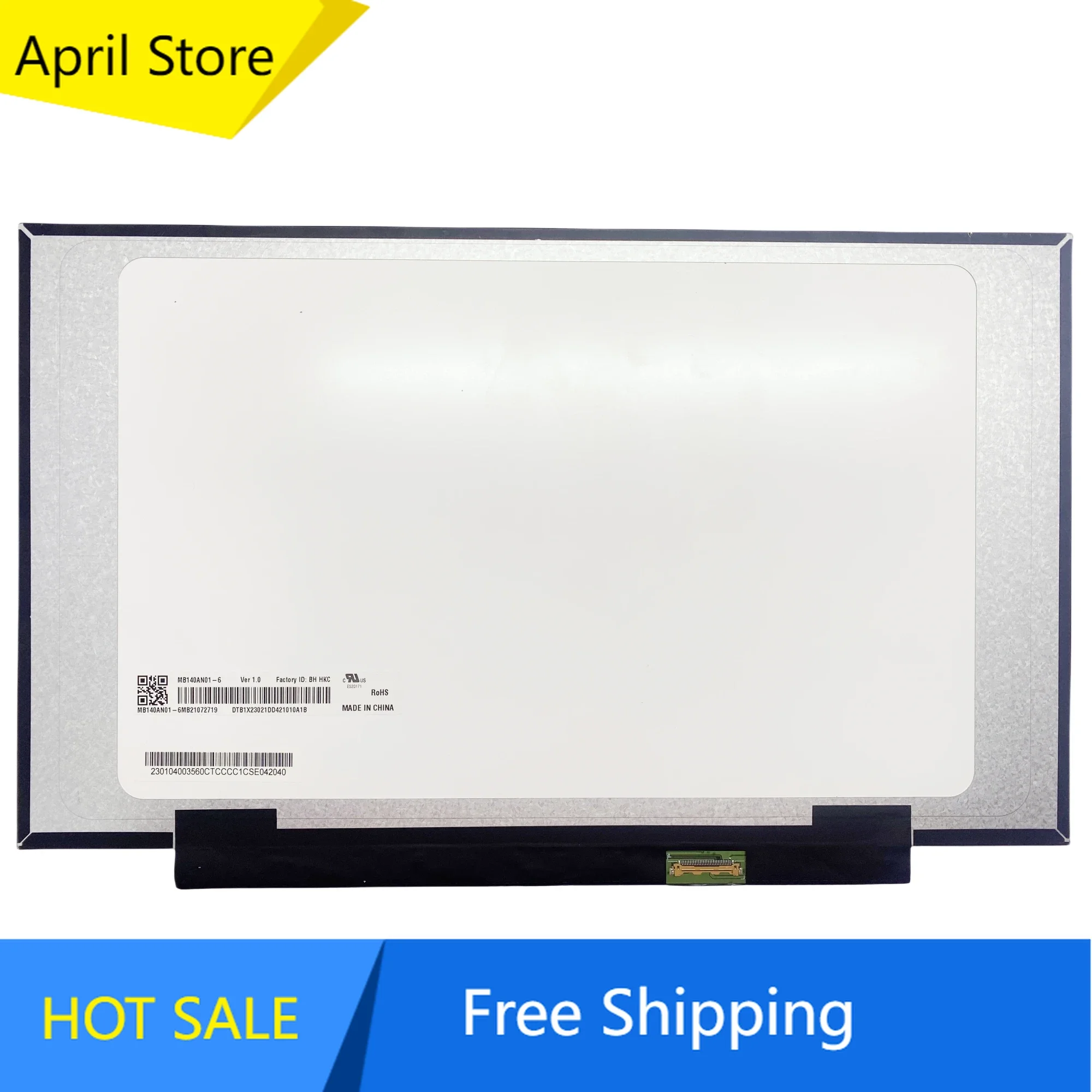 

MB140AN01-6 MB140AN01-2 MB140AN01-1 14.0'' Laptop LCD Screen Display Panel Matrix 1366*768 EDP 30 Pins