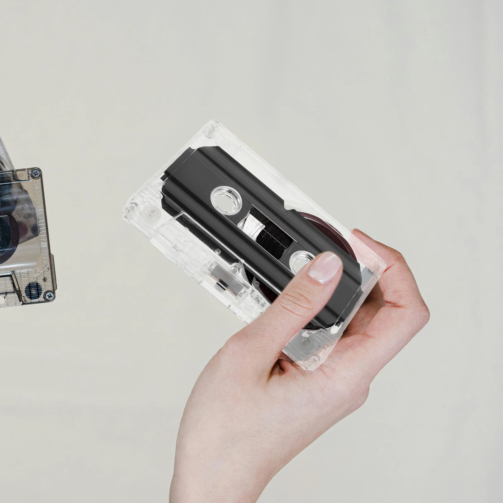

4 PCS Cassette for Speech Vintage Recording Tapes Audio Cassettes Plastic