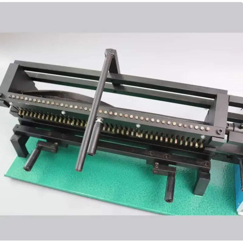 Electric 10mm Steel Rebar Marking Off Machine Continuous Model Steel Bar Striking Machine
