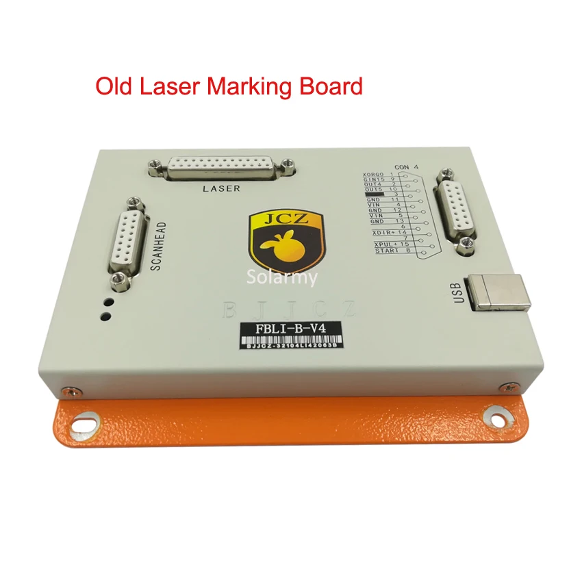 Upgraded Version Orginal BJJCZ Fiber Laser Marking Board FBLI-B-LV4 FBLI-B-LV4A &Rotary Function For Fiber Laser Marking Machine