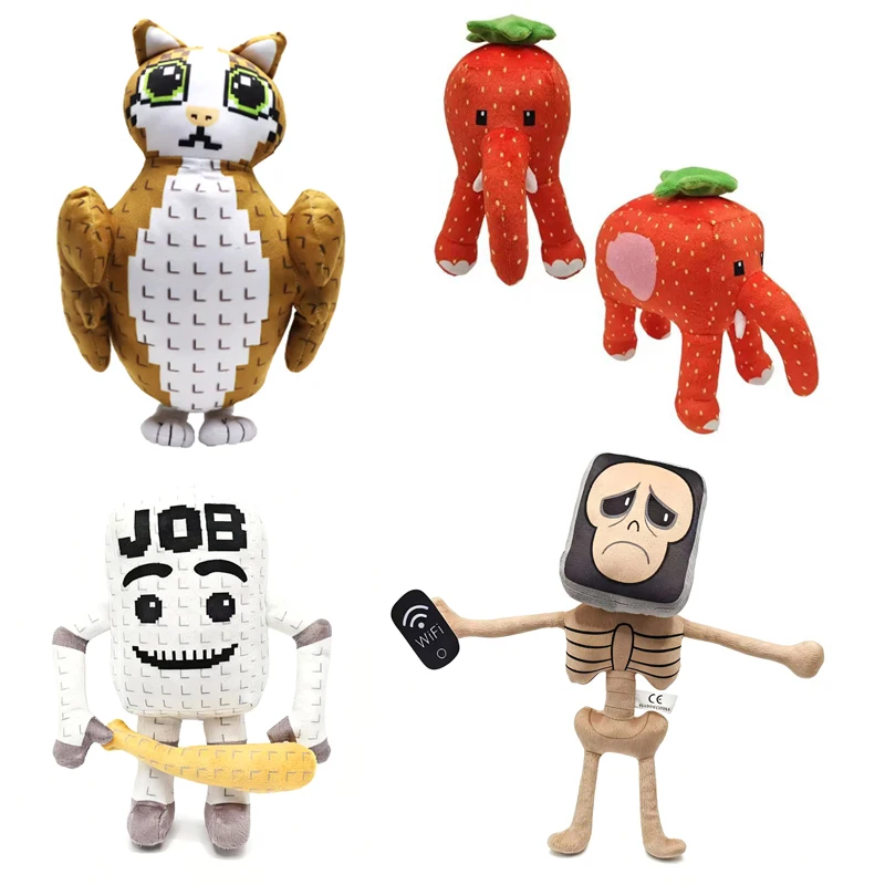 Peluche Kawaii Steal A Brainrot No.9 House, Figura de Anime, Periféricos de Videojuegos, Muñecos de Peluche, Juguetes para Niños, Regalos de Navidad