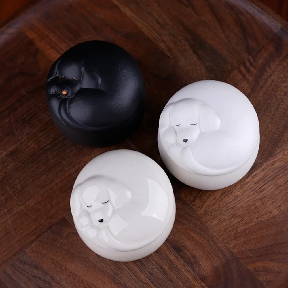 

150 мл Мини-урна для праха домашних животных (собак, кошек, птиц, мышей) в форме лапы, керамическая, с крышкой, для хранения праха после кремации