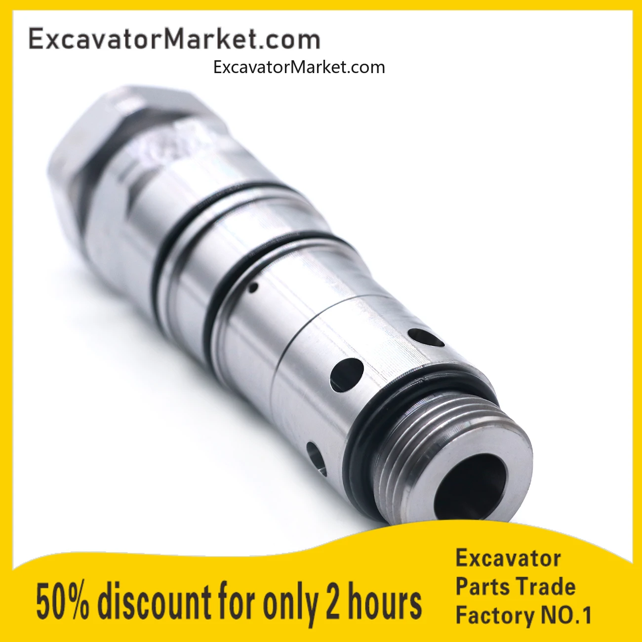 

3100395 310-0395 Excavator main relief valve for CAT E320C E330C Hydraulic Relief Valve Excavator Accessories