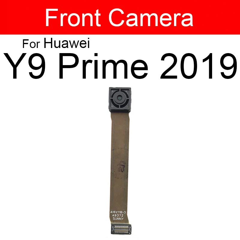 Front Camera Module For Huawei Y9 Prime 2019 STK-L21 STK-L22 STK-LX3 Facing Front Selfie Camera with Frame Cover Assembly Camera