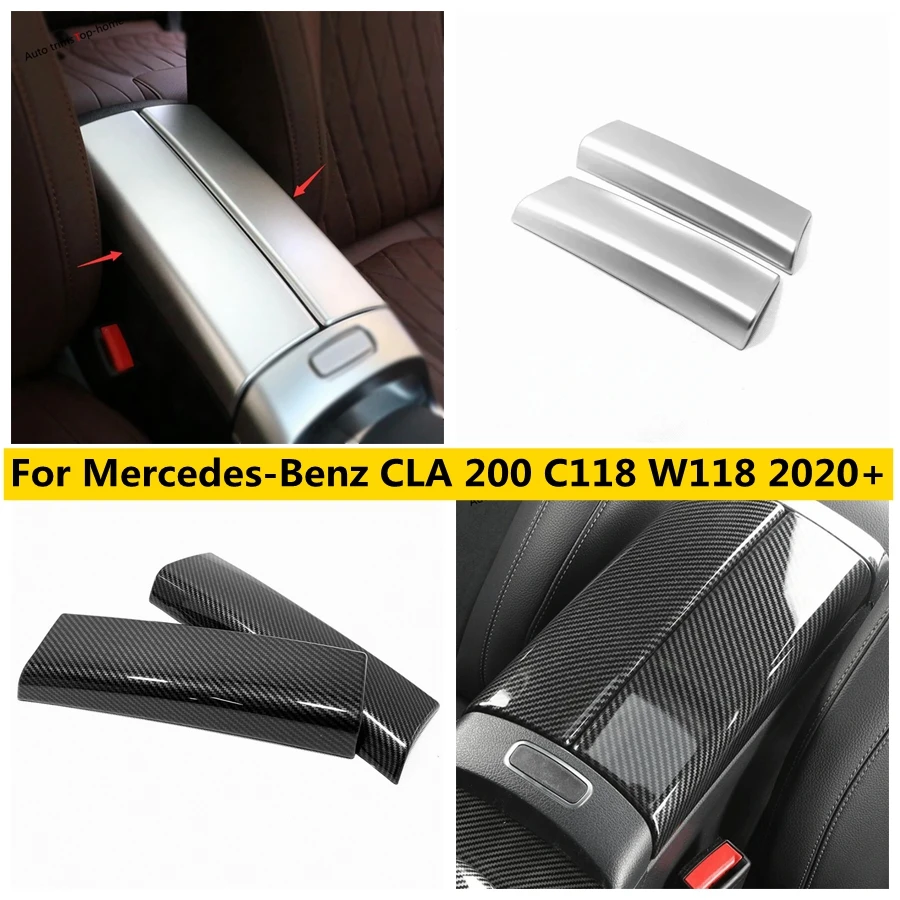 

Storage Box Mats Dust-proof Cushion Cover Armrest Protector Trim Fit For Mercedes-Benz CLA 200 C118 W118 2020 - 2022 Accessories