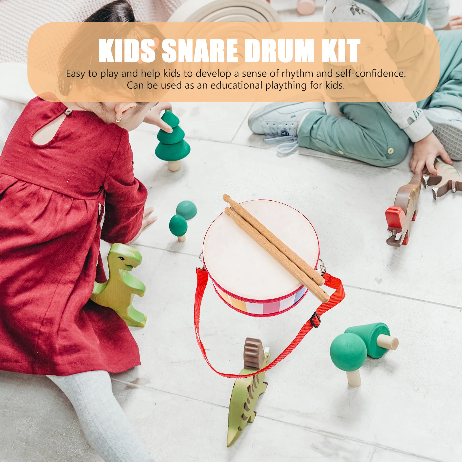 1Set Snare Drum Percussion Ins - Musical Instrument Set recension och pris