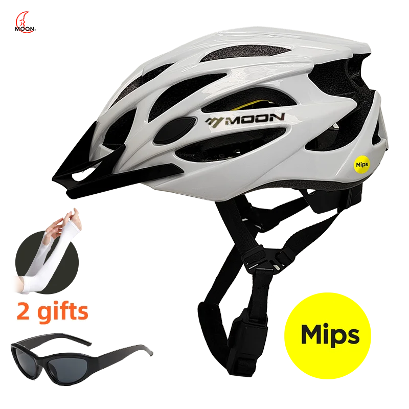 MOON Bike Helmet Recreational MIPS Cycling Helmet Removable Liners & Ventilation in Multi-Environment - Bike Helmet in Mountain