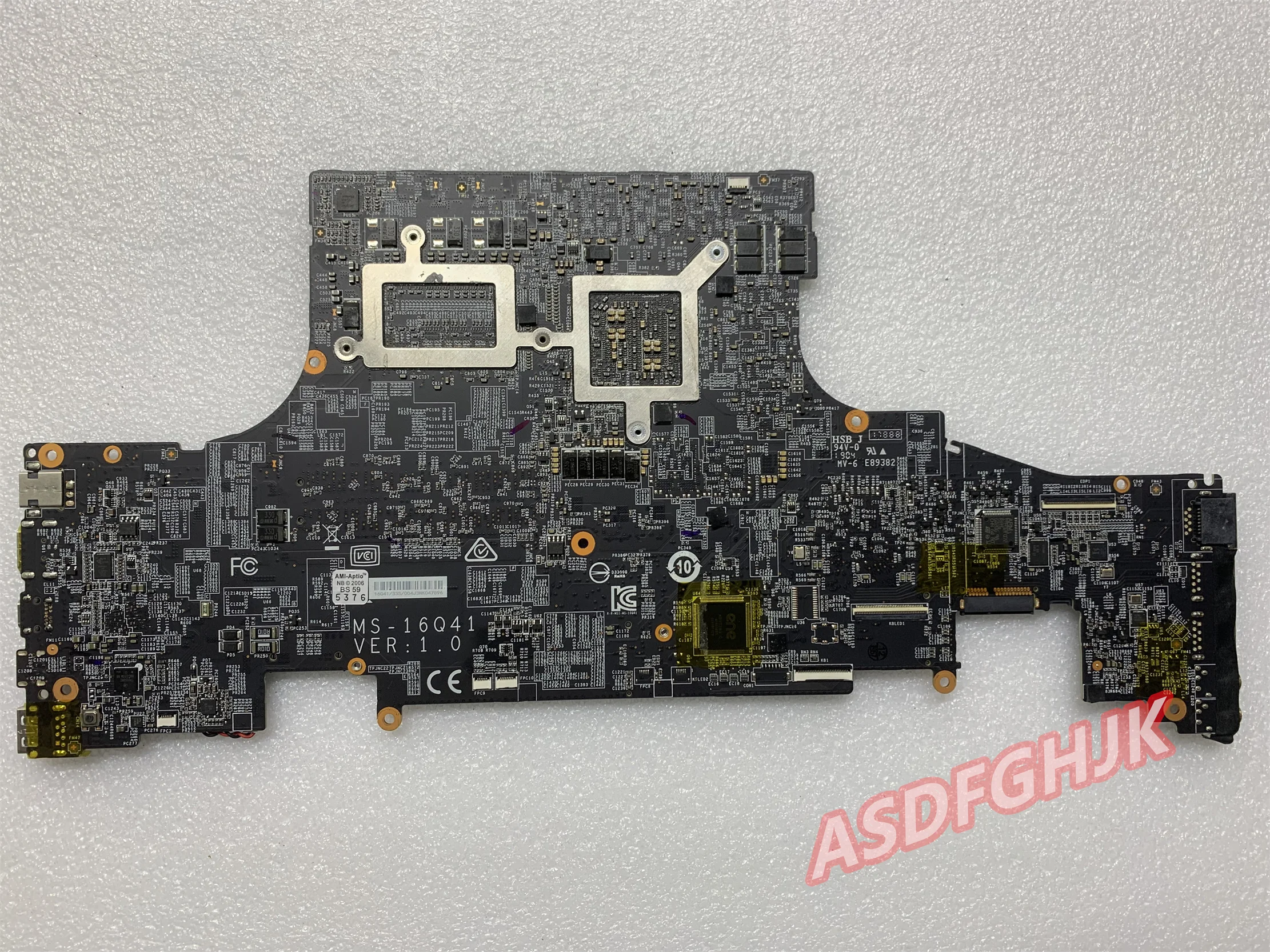 

ms-16q41 for MSI GS65 Stealth 9SD Series i7-9750H 2.6GHz SRF6U Processor GeForce GTX1660Ti 6GB GDDR6 Laptop Motherboard tested