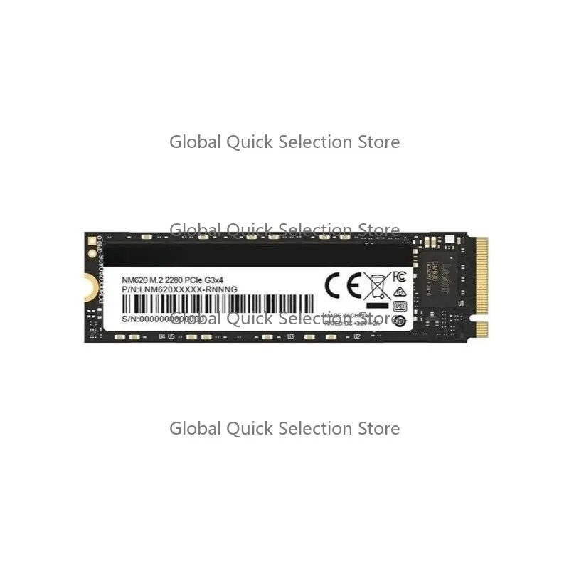 2TB  NM620  SSD NVME 620 Series Internal SSD, Read-3500, Solid State Drive - LNM620X2TB