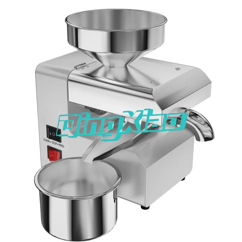 R6 Small Household Oil Press Machine Stainless Steel Oil Press Machinery Industry-Specific Equipment