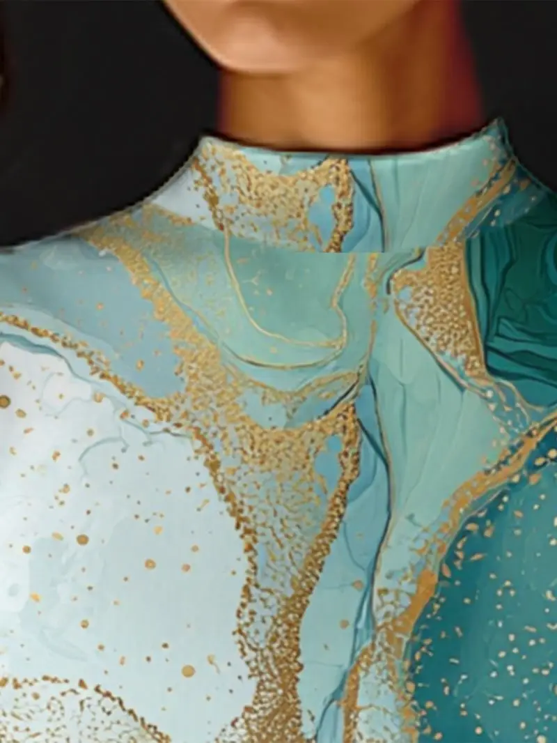 New European and American Style Round Neck Knitted Sleeveless Long Dress Floral Print Summer Casual Jumpsuit