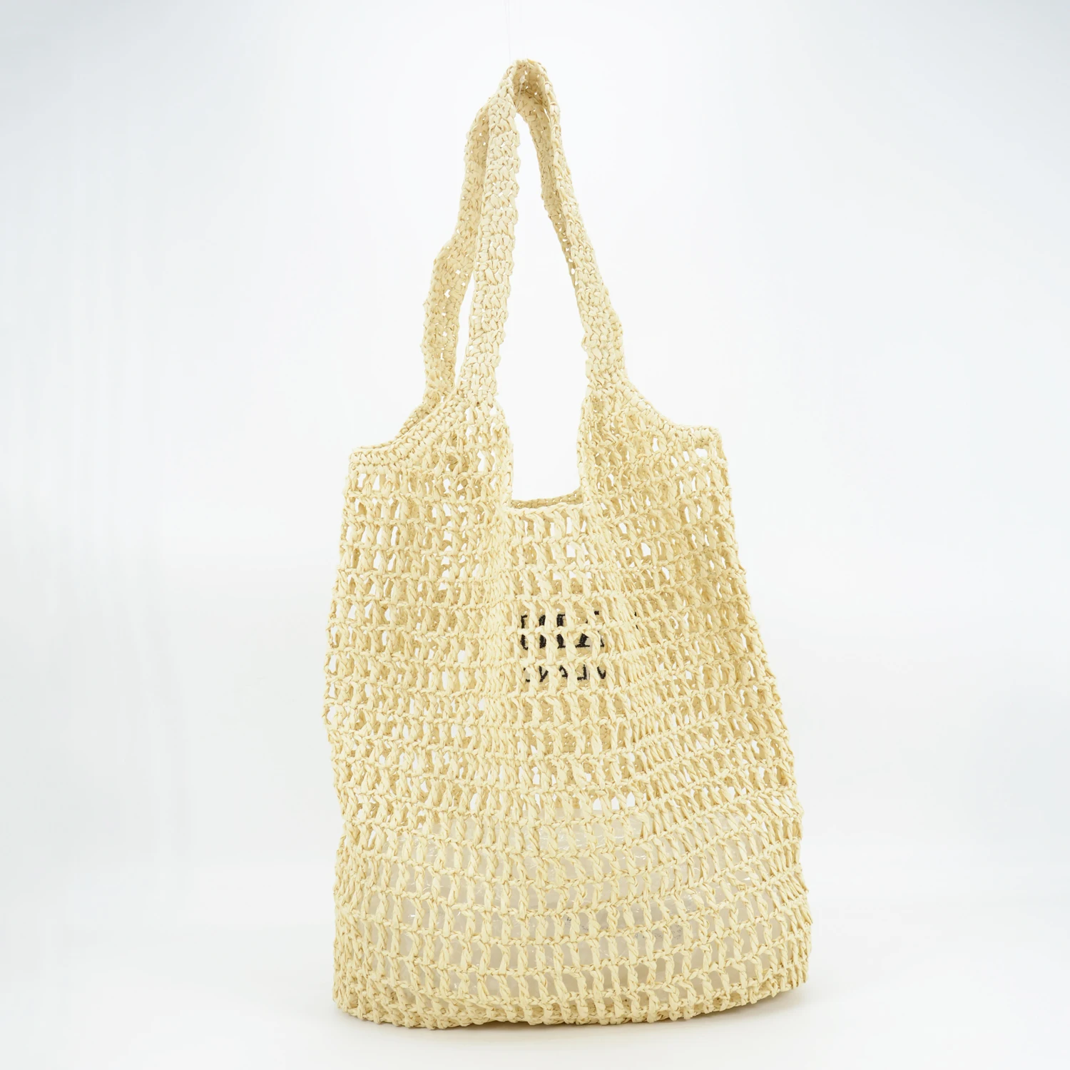 Grote Capaciteit Vrouwen Schouder Strotas Handgemaakte Geweven Handtas Big Bohemia Beach Raffia Shopper Draagtas