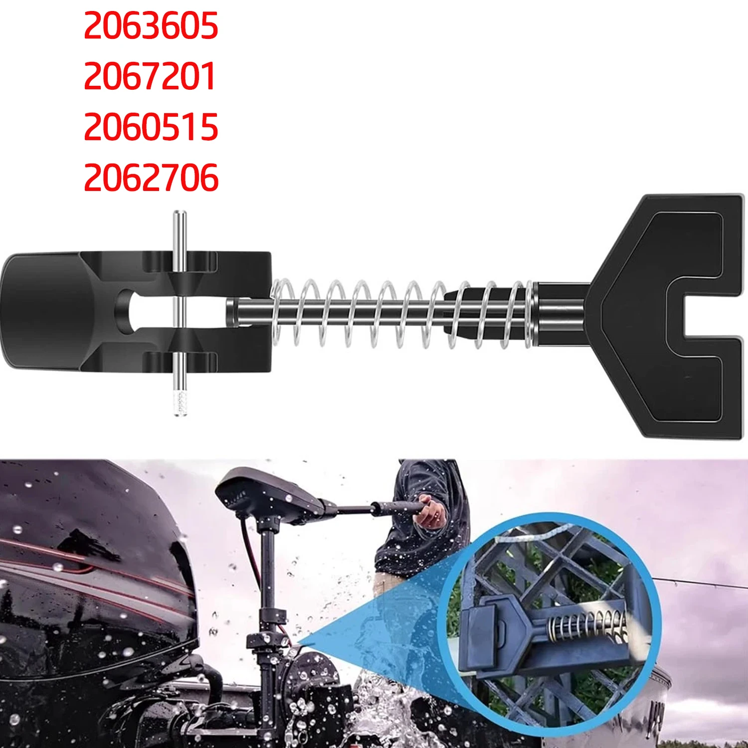 

Рычаг наклона 2067201, Штифт наклона 2060515, Т-образный стержень 2063605, Пружина 2062706 для троллингового двигателя Минта 1998 года по Presen