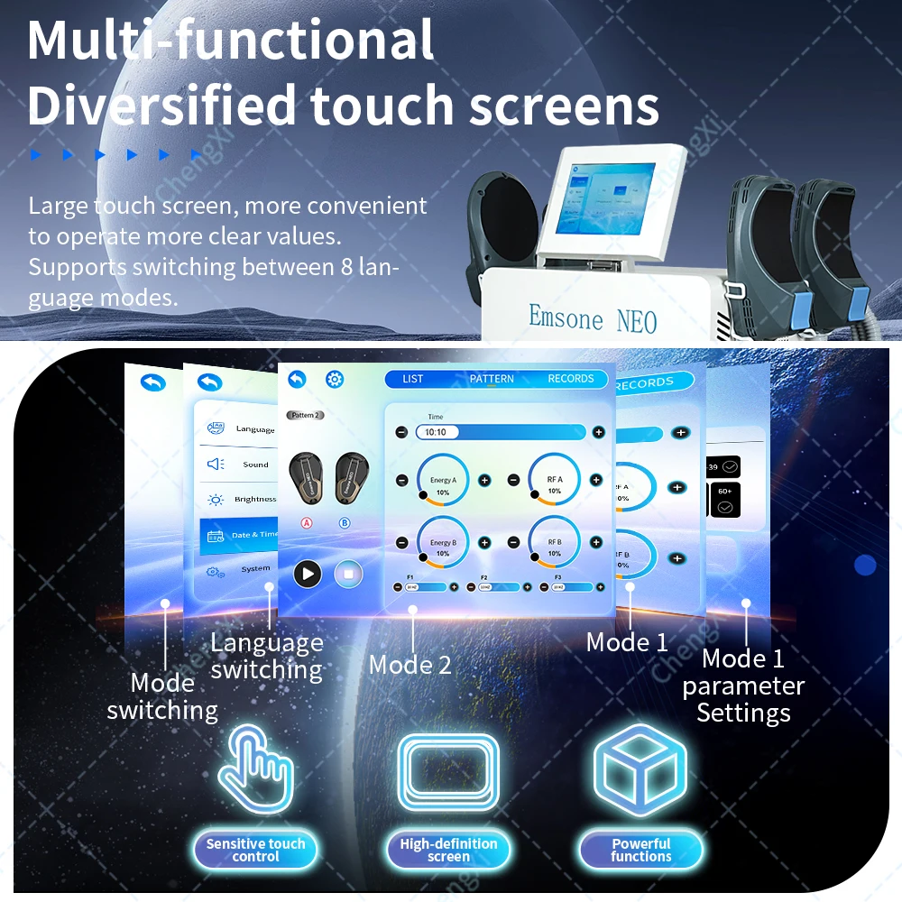 حار بيع صالون اللياقة البدنية والجراحة التجميلية الجديدة EMSone NEO بناء العضلات وشد الجلد
