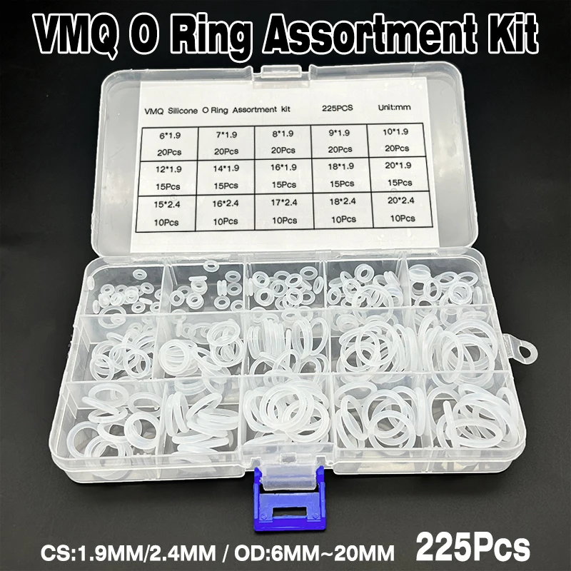 225Pcs Food Grade S…