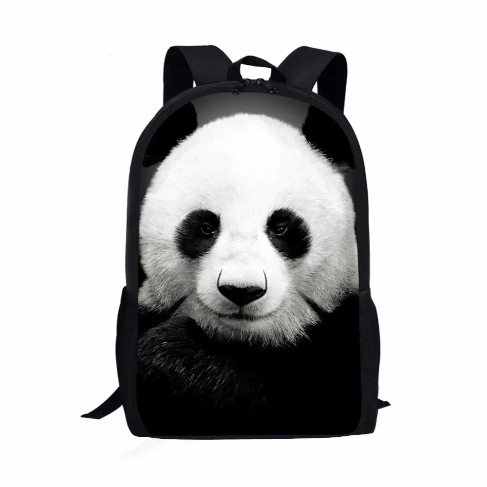 Mochila con estampado de Panda para niños, mochila escolar para niños, bolsa de libros para estudiantes, mochilas multifuncionales de moda