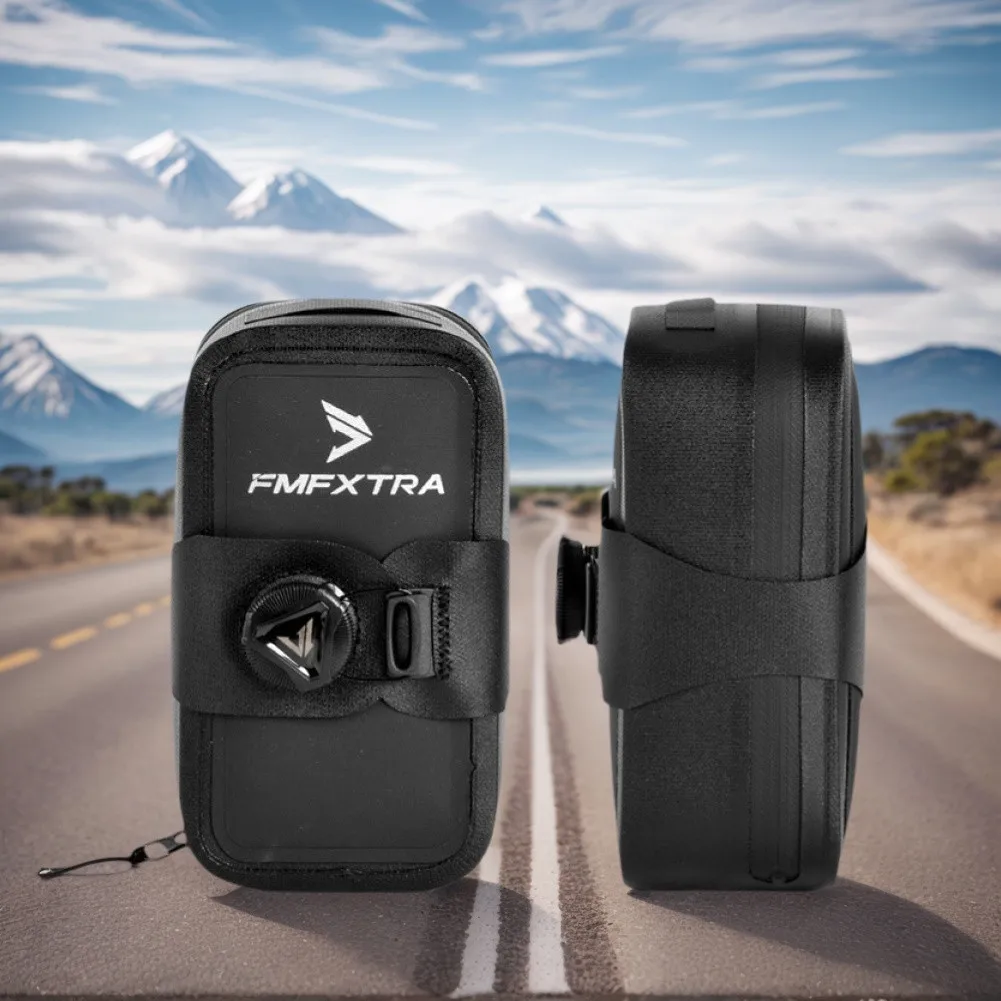 Fahrrad Unter Sitz Tasche Fahrrad Strap-On Sattel Tasche Knopf Schloss Radfahren Tasche Wasserdichte Radfahren Sitz Pack Tragbare Radfahren zubehör